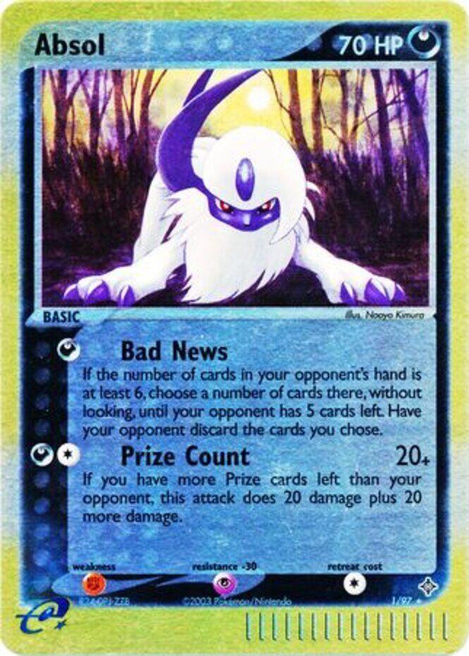 Absol 1/97 - EX Dragon
