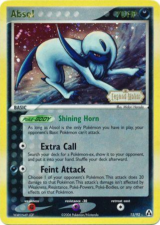 Absol 15/92 - EX Legend Maker
