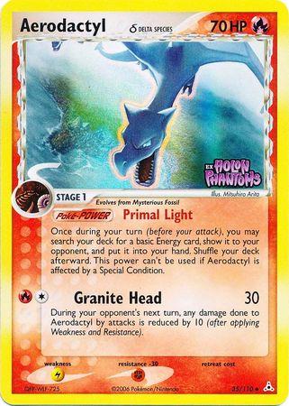 Aerodactyl 35/110 - EX Holon Phantoms