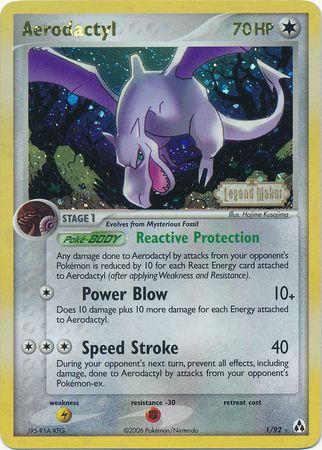 Aerodactyl 1/92 - EX Legend Maker