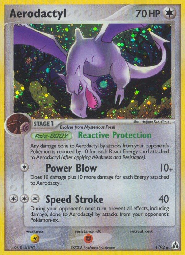 Aerodactyl 1/92 - EX Legend Maker
