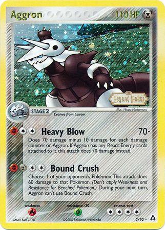 Aggron 2/92 - EX Legend Maker