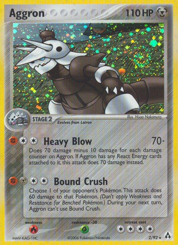 Aggron 2/92 - EX Legend Maker