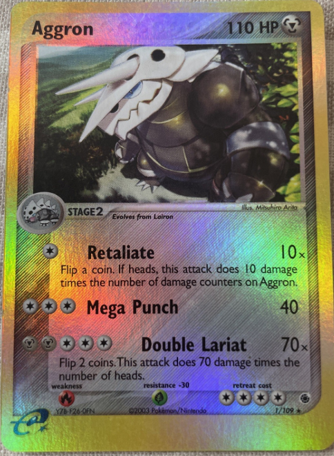 Aggron 1/109 - EX Ruby & Sapphire