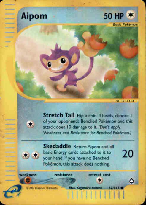 Aipom 67/147 - Aquapolis