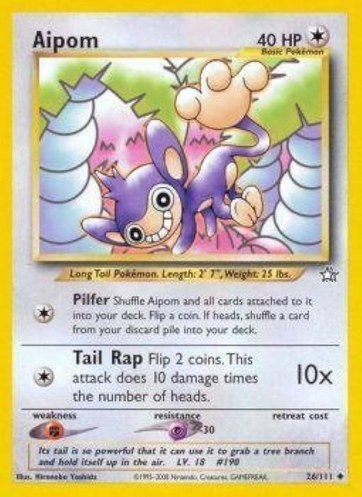 Aipom 26/111 - Neo Genesis