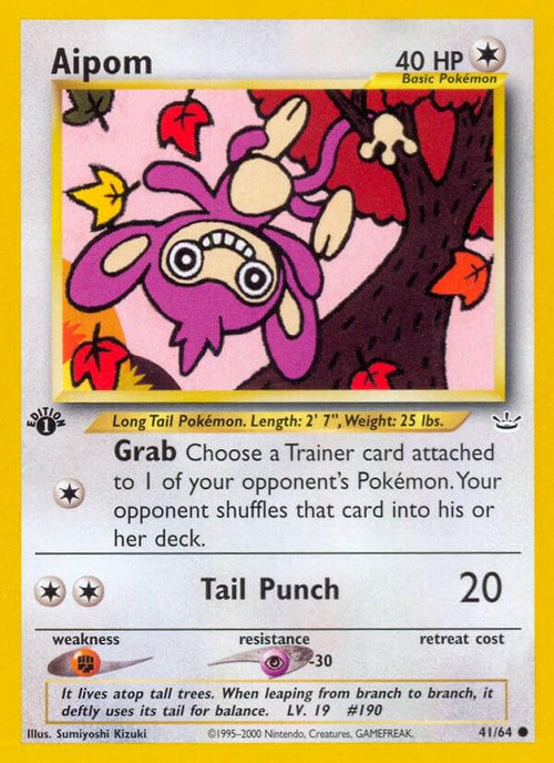 Aipom 41/64 - Neo Revelation