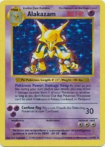 Alakazam 1/102 - Base Set