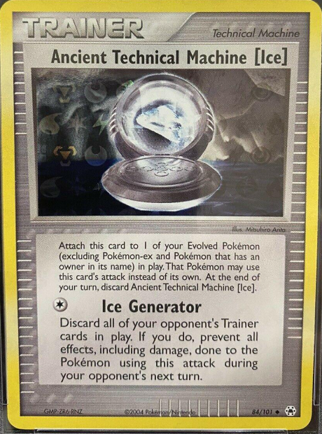 Ancient Technical Machine Ice 84/101 - EX Hidden Legends