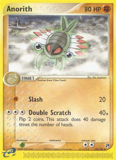 Anorith 28/100 - EX Sandstorm