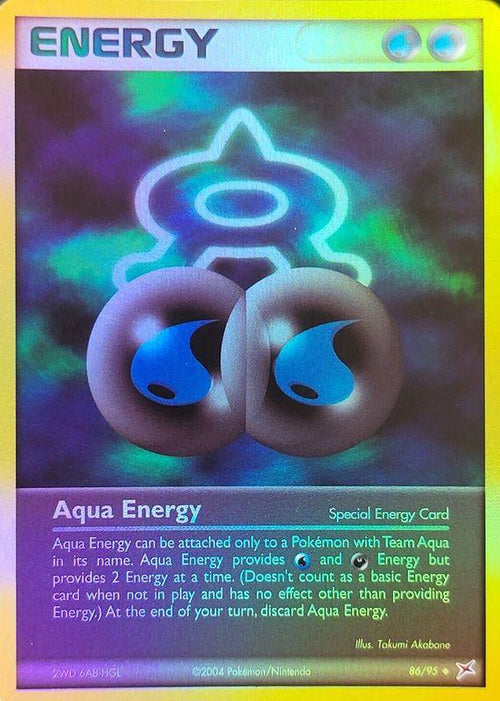 Aqua Energy 86/95 - EX Team Magma vs Team Aqua