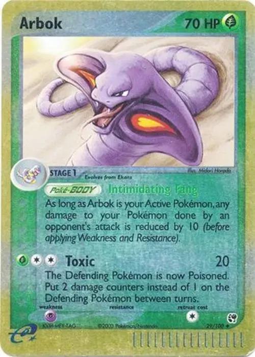 Arbok 29/100 - EX Sandstorm