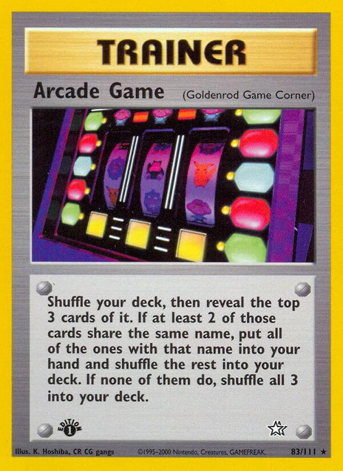 Arcade Game 83/111 - Neo Genesis