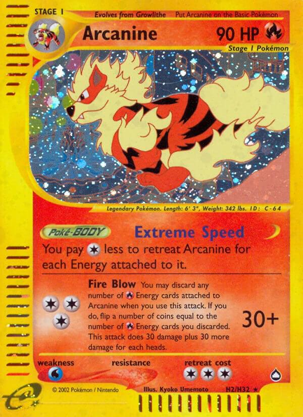 Arcanine H2/147 - Aquapolis