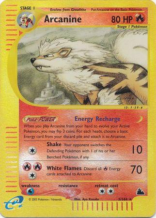 Arcanine 3/144 - Skyridge