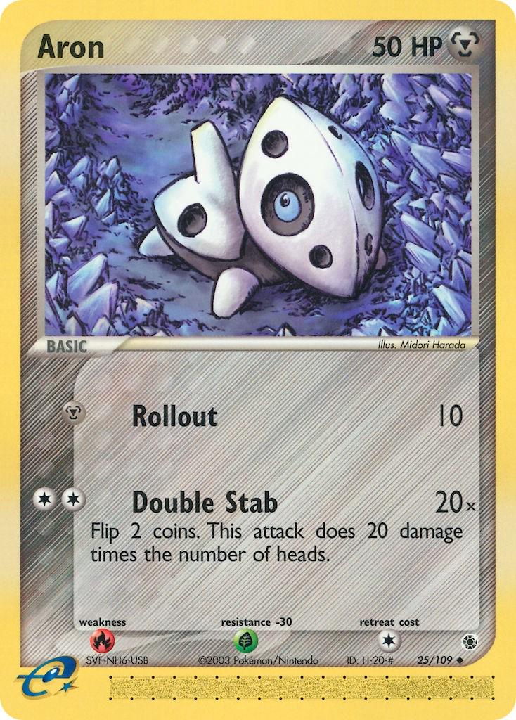 Aron 25/109 - EX Ruby & Sapphire