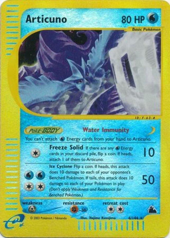 Articuno 4/144 - Skyridge