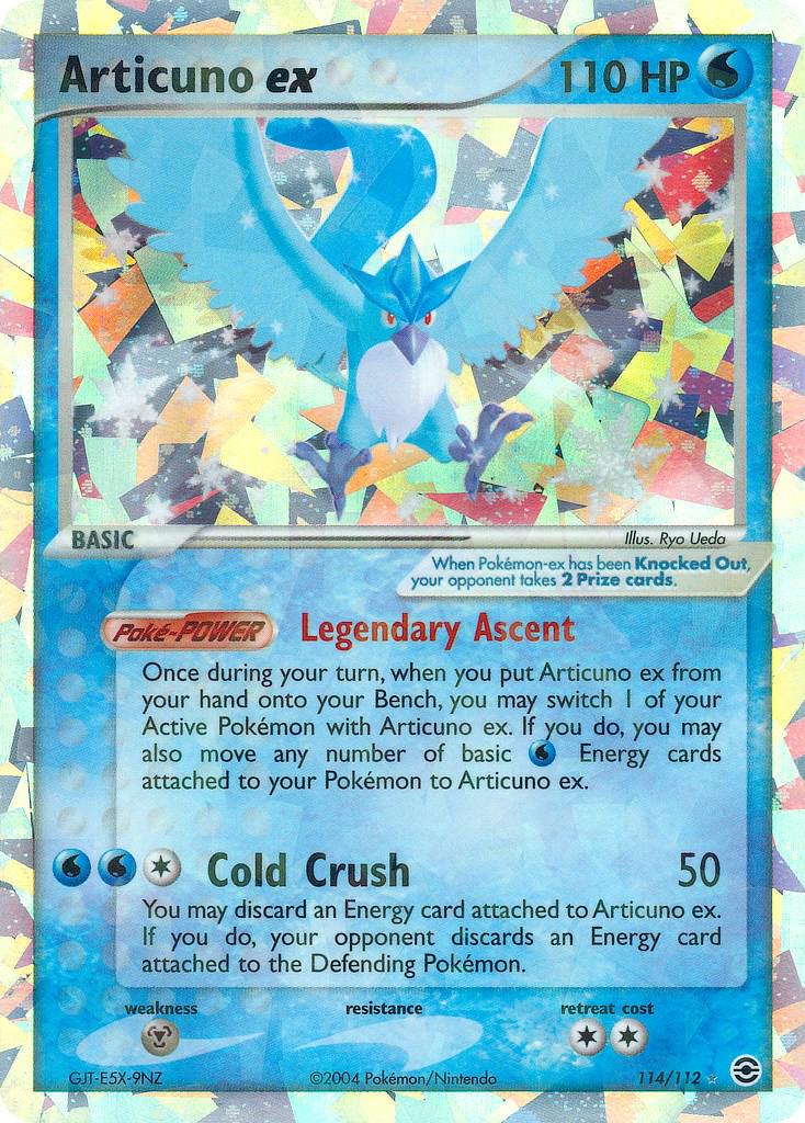 Articuno EX 114/112 - EX Fire Red & Leaf Green