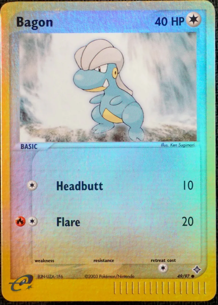 Bagon 49/97 - EX Dragon