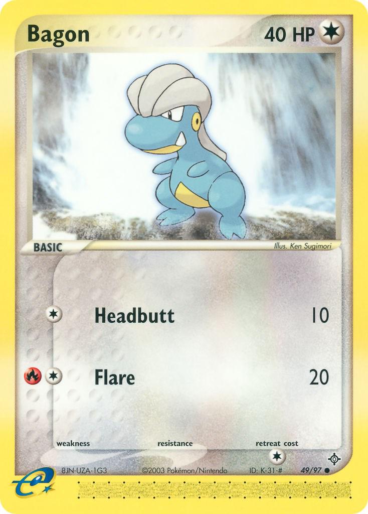 Bagon 49/97 - EX Dragon