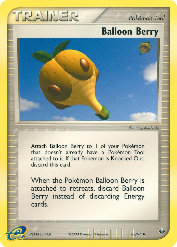 Balloon Berry 82/97 - EX Dragon