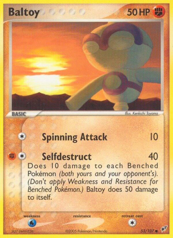 Baltoy 53/107 - EX Deoxys