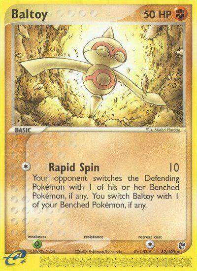 Baltoy 32/100 - EX Sandstorm