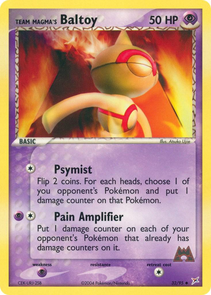 Baltoy 32/95 - EX Team Magma vs Team Aqua