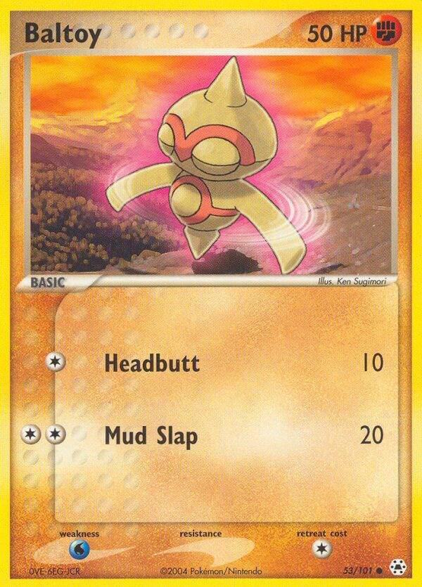 Baltoy 53/101 - EX Hidden Legends