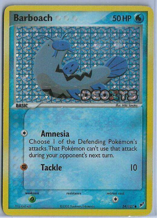 Barboach 54/107 - EX Deoxys