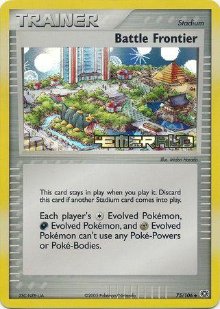 Battle Frontier 75/106 - EX Emerald