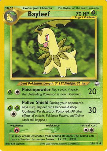 Bayleef 28/111 - Neo Genesis