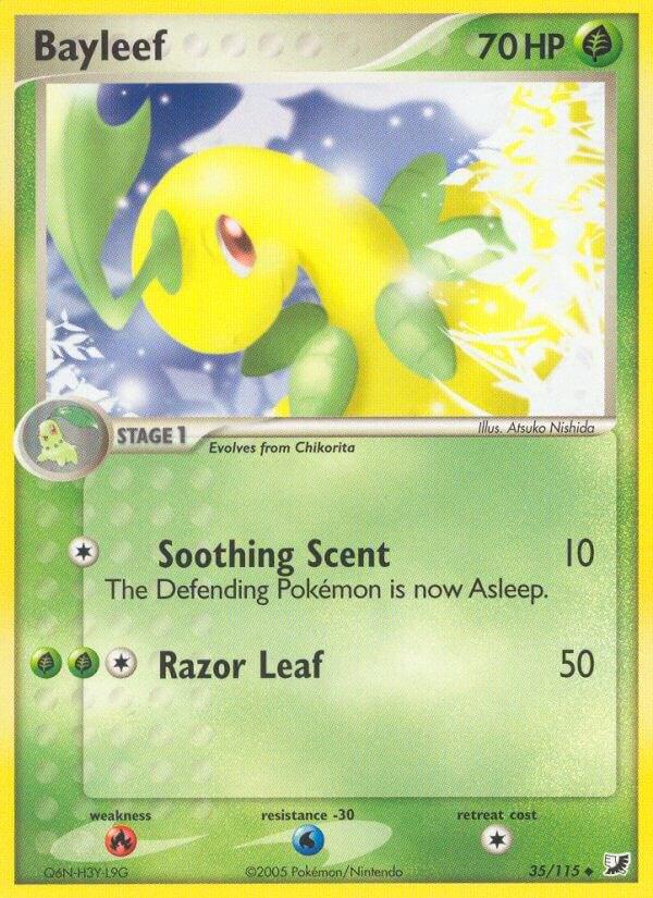 Bayleef 35/115 - EX Unseen Forces