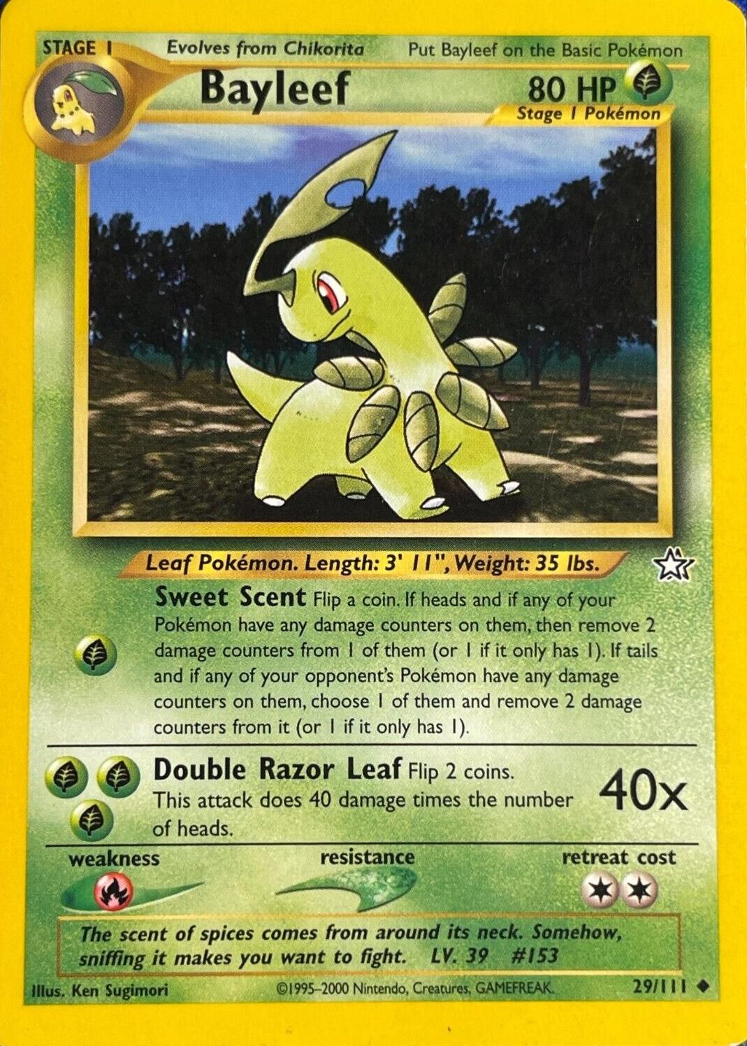 Bayleef 29/111 - Neo Genesis