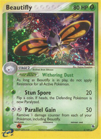 Beautifly 2/109 - EX Ruby & Sapphire