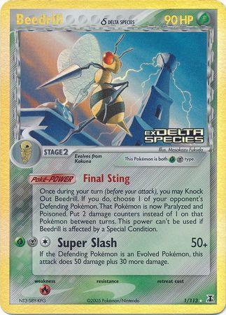 Beedrill 1/113 - EX Delta Species