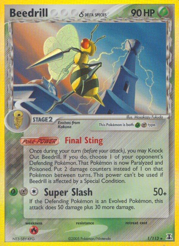 Beedrill 1/113 - EX Delta Species