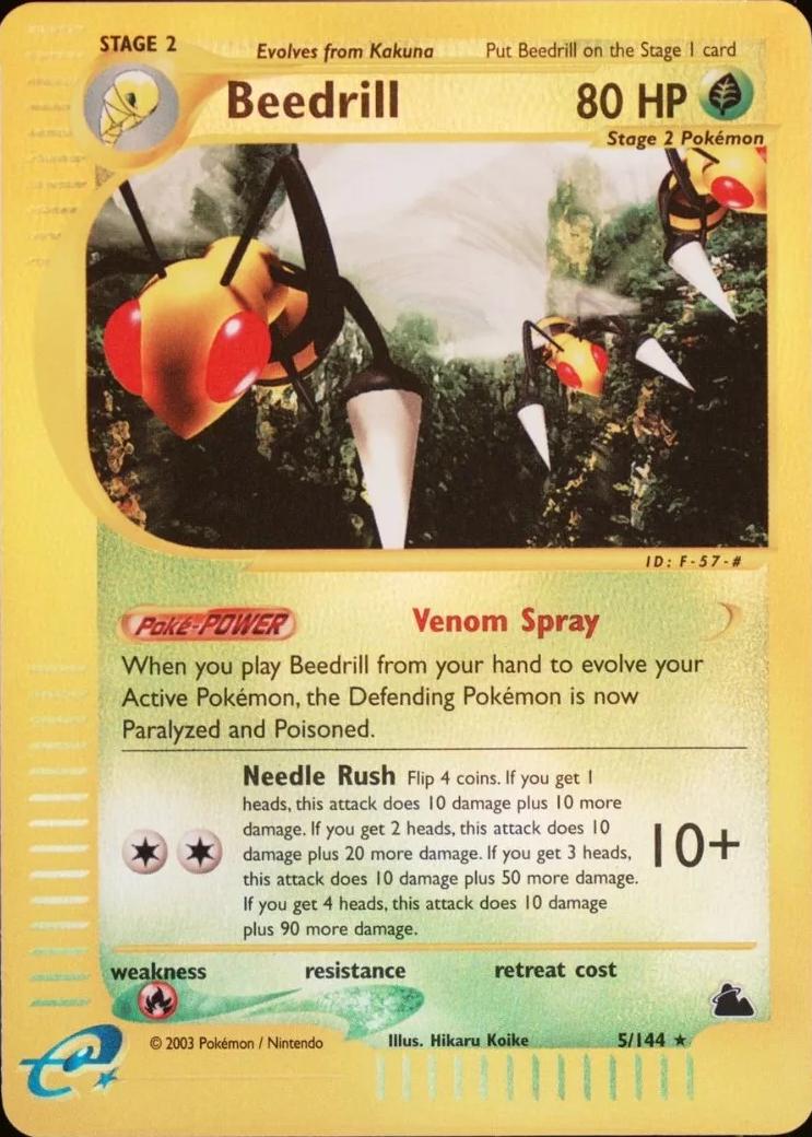Beedrill 5/144 - Skyridge