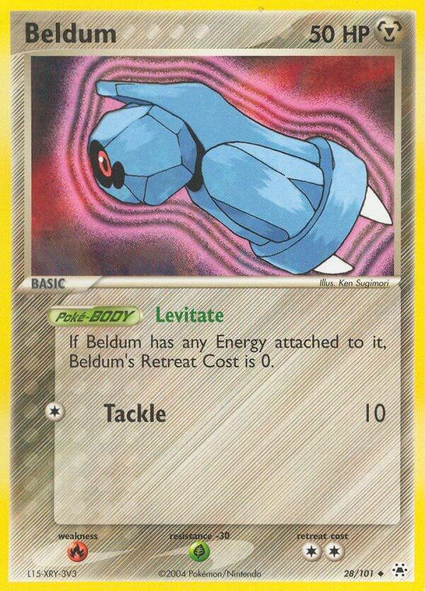 Beldum 28/101 - EX Hidden Legends