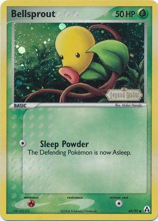 Bellsprout 49/92 - EX Legend Maker
