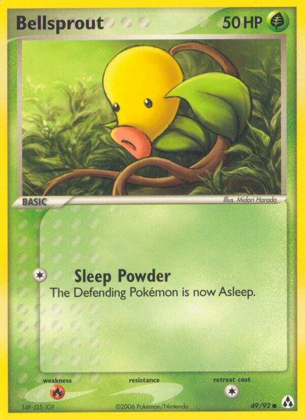 Bellsprout 49/92 - EX Legend Maker