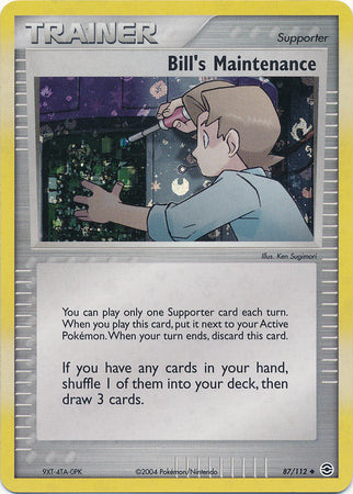 Bill's Maintenance 87/112 - EX Fire Red & Leaf Green