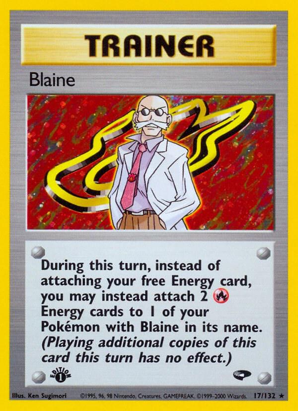 Blaine 17/132 - Gym Challenge