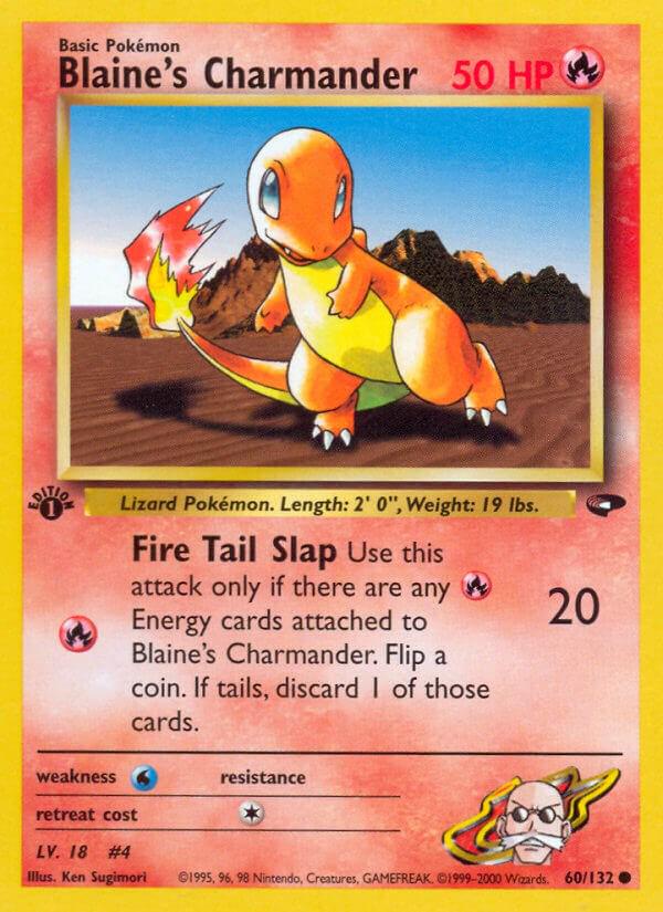 Blaine's Charmander 60/132 - Gym Challenge