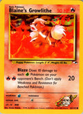 Blaine's Growlithe 62/132 - Gym Heroes