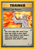 Blaine's Last Resort 105/132 - Gym Heroes