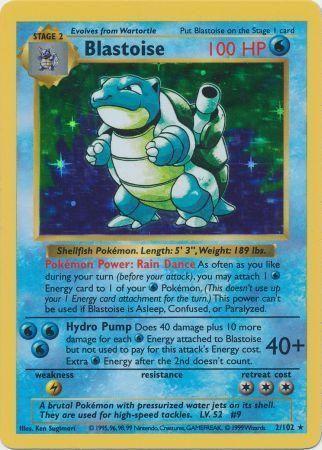 Blastoise 2/102 - Base Set