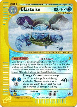 Blastoise 4/165 - Expedition