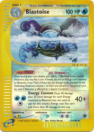 Blastoise 37/165 - Expedition