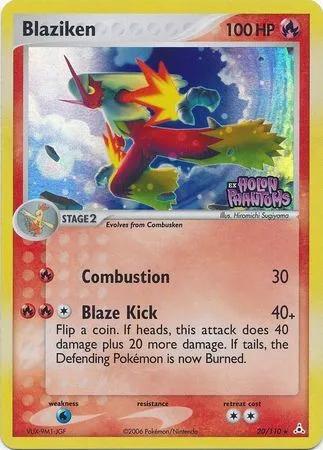 Blaziken 20/110 - EX Holon Phantoms